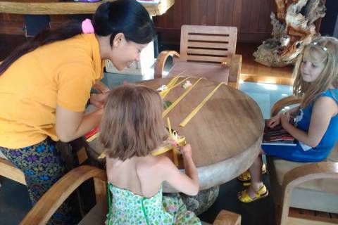 Balinese Offering Lesson